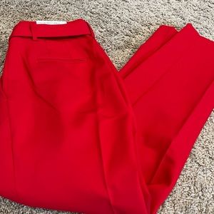 Ann Taylor tie waist ankle pants